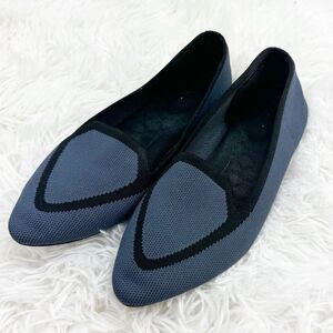 Birdies Blackbird Knit Pointed Toe Loafer Flats
